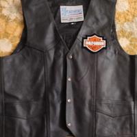 gilet uomo Harley Davidson vera pelle 