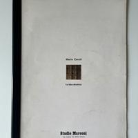 Ceroli. Le idee direttrici, Studio Marconi, 1974