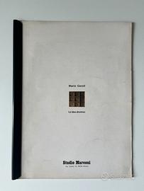 Ceroli. Le idee direttrici, Studio Marconi, 1974