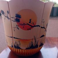 Coppia vasi in moplen , vintage,Chatelain,  France