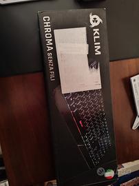 tastiera gamer senza fili klim