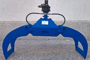 Pinza Legna 110cm IPL1100D+ Rotatore Idraulico 10q