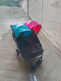 passeggino gemellare baby monsters