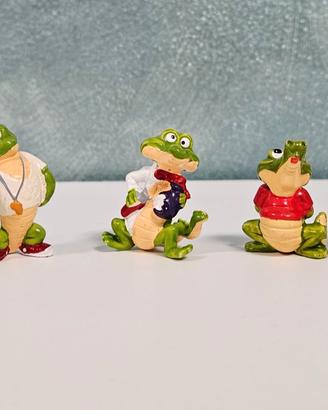 8 pz I Coccodritti Kinder Sorpresa