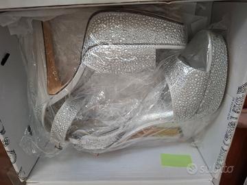 Scarpe da cerimonia argento