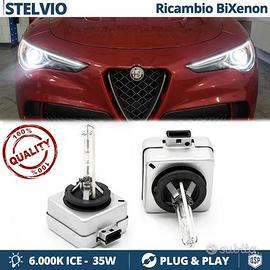 Lampade BI-XENON D3S per ALFA ROMEO STELVIO 6000K
