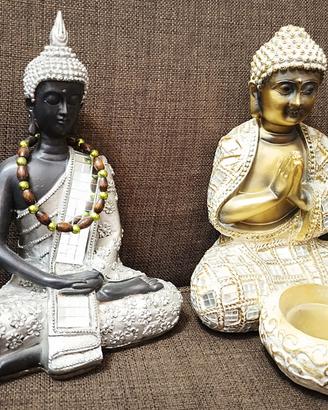 Statue Buddha Dipinte a Mano ☯️