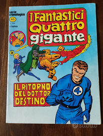 Libretto I FANTASTICI QUATTRO Gigante n°5 1978