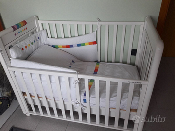 Lettino Foppapedretti "Rollino" + materasso