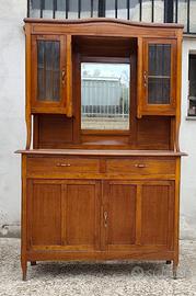 Credenza Antica Specchio liberty inizio 900