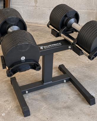 Coppia Manubri  Da 32Kg Regolabili