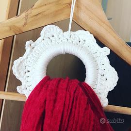 Anello porta-foulard o fiocco di neve