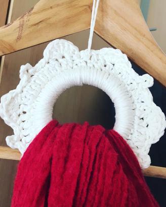 Anello porta-foulard o fiocco di neve