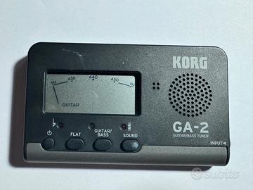 Korg GA-2 Accordatore per Chitarra e Basso
