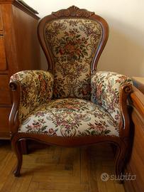 Poltrona stile Luigi