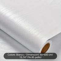 Pellicola autoadesiva grana legno bianco 40x500 cm