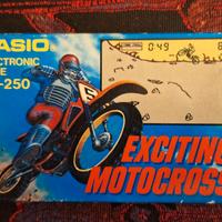 CASIO MG-250 EXCITING MOTOCROSS ANNO 1985 COMPLETO