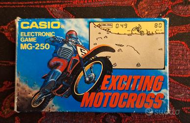 CASIO MG-250 EXCITING MOTOCROSS ANNO 1985 COMPLETO