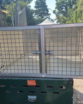 trasportino per cani alluminio