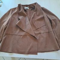 Giacca finto camoscio