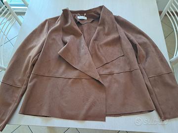 Giacca finto camoscio