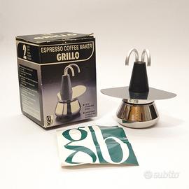 Caffettiera vintage italinana Moka GRILLO 2 tazze