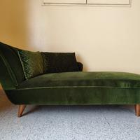 Divano dormosa velluto verde foresta 