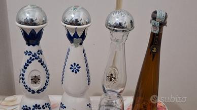 Bottiglie vuote Tequila Clase Azul / DonJulio 1942