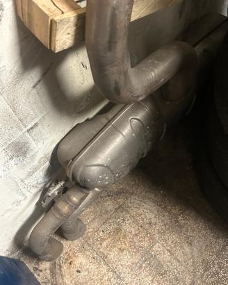 Marmitta scarico terminale originale audi s3