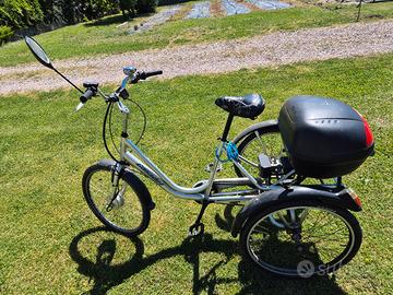 Bicicletta Triciclo pedalata assistita 