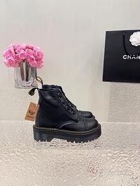 Stivali texture Litchi, marroni 39