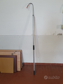 Raffio di alluminio e punta di acciaio