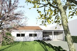 Nuova villa in costruzione