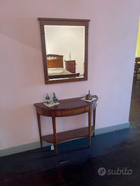 consolle e specchiera