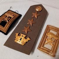 VECCHI FREGI STEMMI GRADI MILITARI VINTAGE