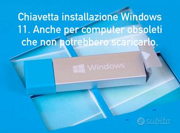 Usb per installazione windows 11