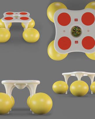 Tavolo lego da negozio raro