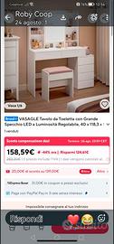 Scrivania cameretta