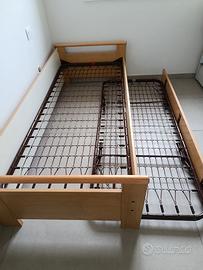Letto singolo + letto estraibile