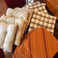3 set cuscini sedie