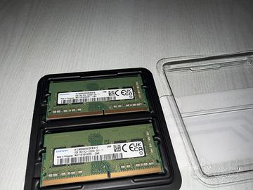 16 di ram (2x8) 3200mhz samsung ddr4 sodimm