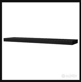 Mensola nera LACK 190x26 cm di Ikea