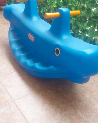 Dondolino balena fisher-price