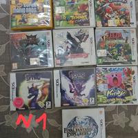 collezione giochi per Nintendo DS e 3ds 