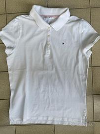 Maglia polo tommy hilfinger donna taglia L