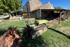 Trattore cingolato Agrifull 235 con fresa Nardi