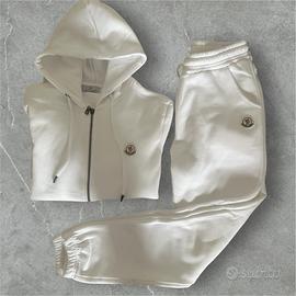 Tuta Moncler bianca