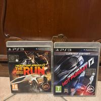 Lotto Need For Speed PS3 - The Run + Hot Pursuit