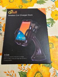 Caricabatteria smartphone wireless per auto QiFull