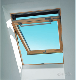 FINESTRA VELUX DOPPIA APERTURA BILICO/VASIS 134X98